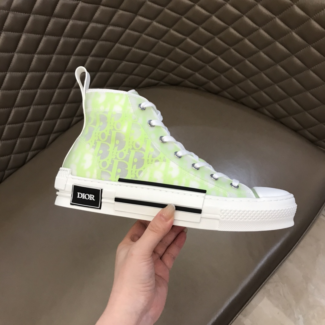 Dior Sneaker B23 in Green high