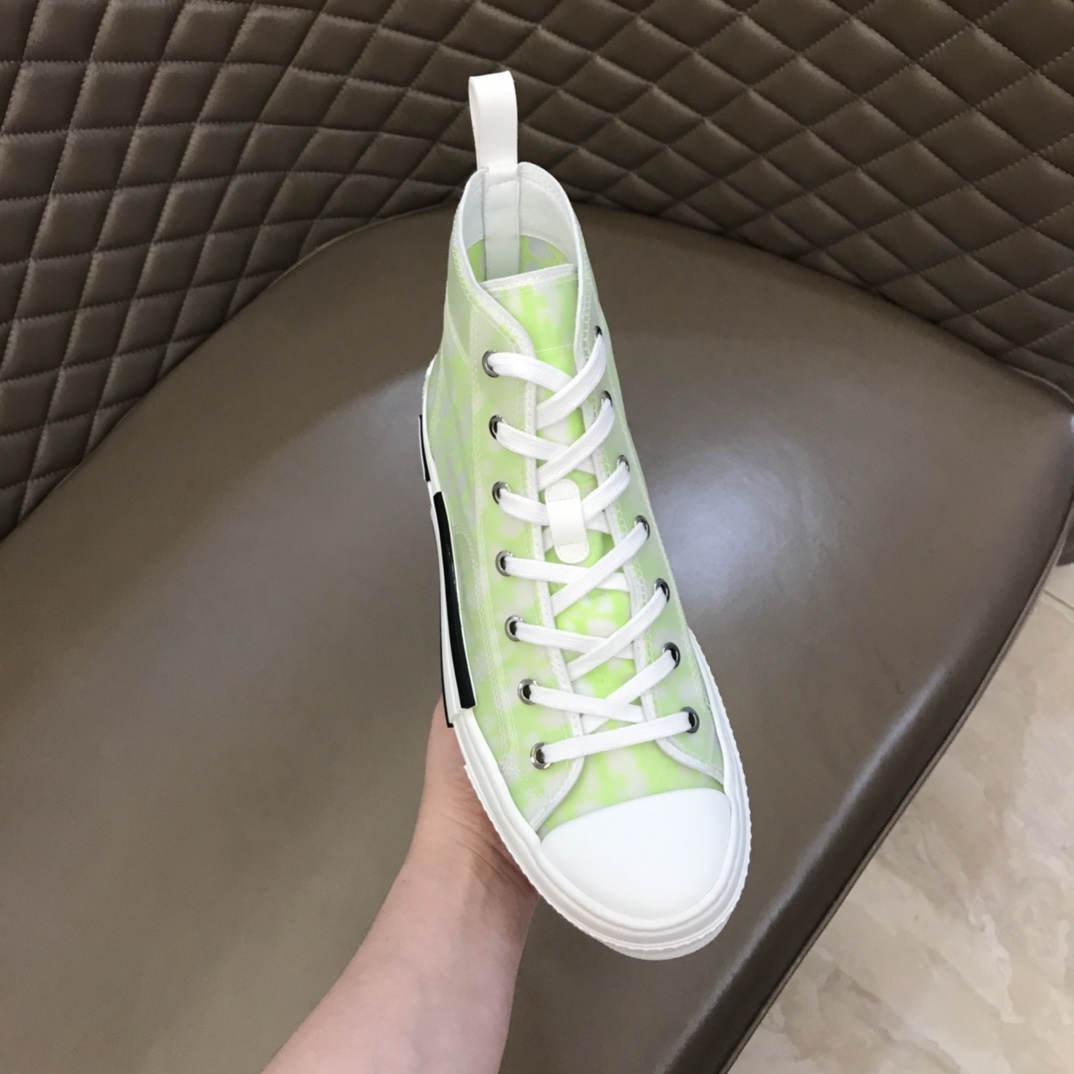 Dior Sneaker B23 in Green high