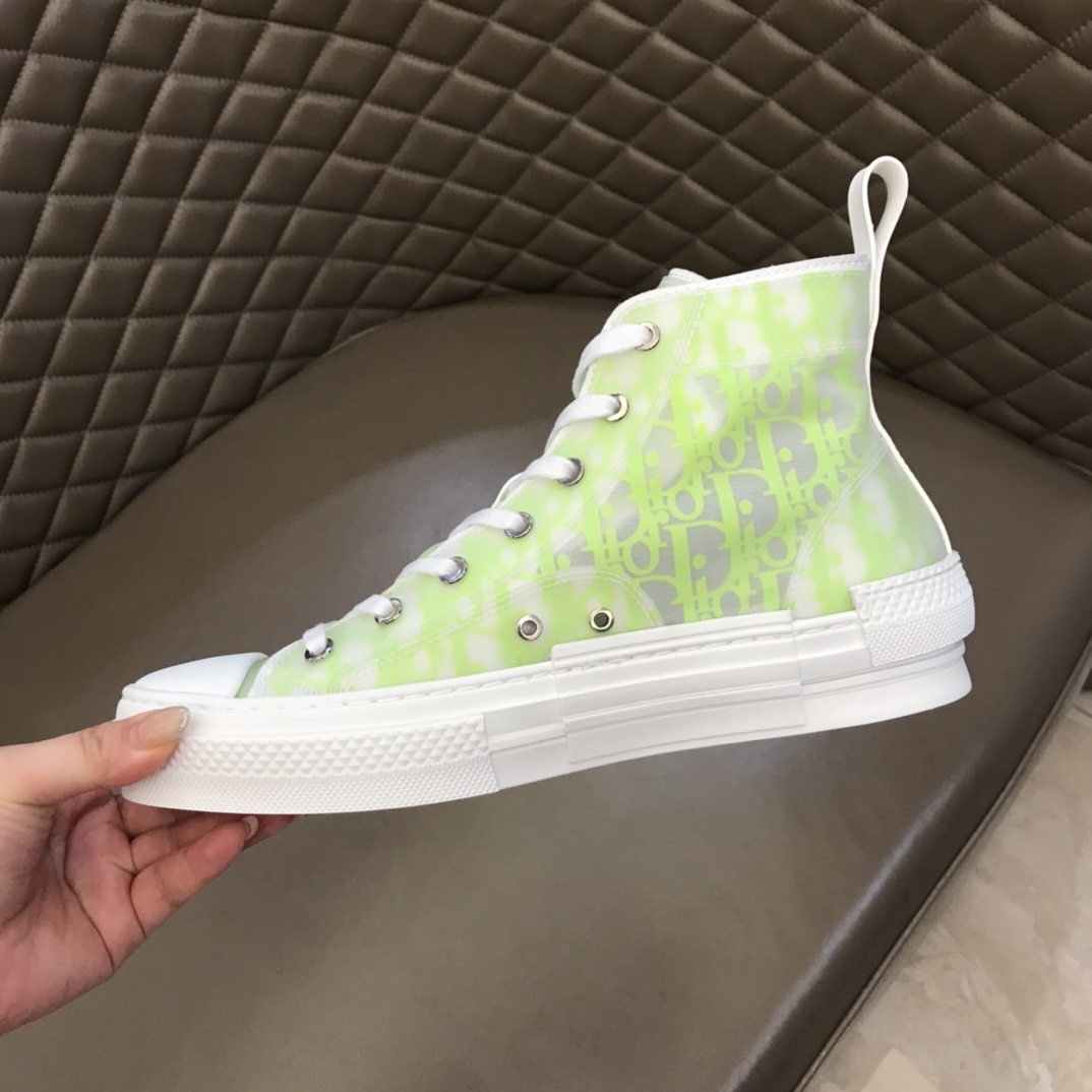 Dior Sneaker B23 in Green high