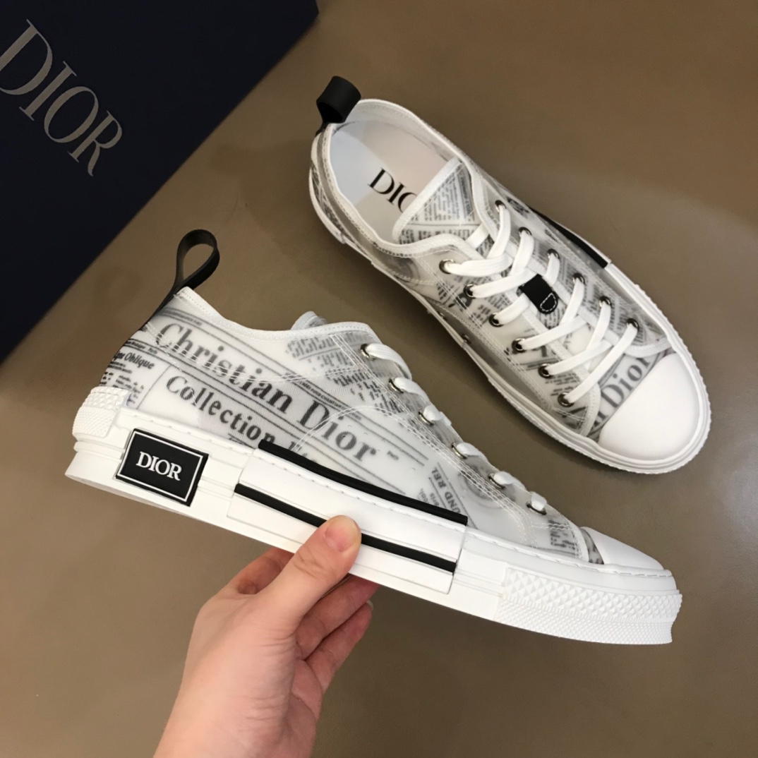 Dior Sneaker B23 in Gray high