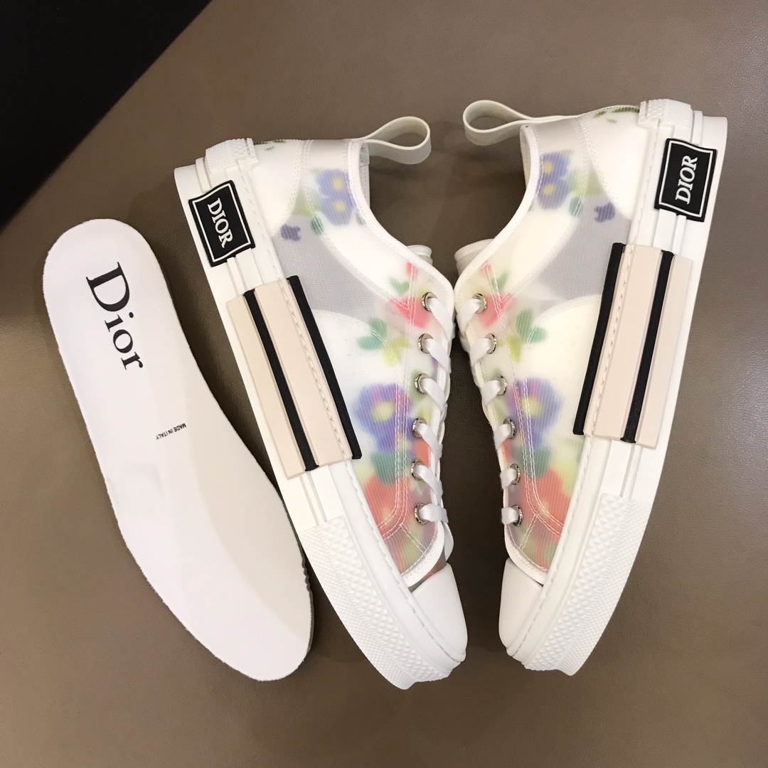 Dior Sneaker B23 in Flower low