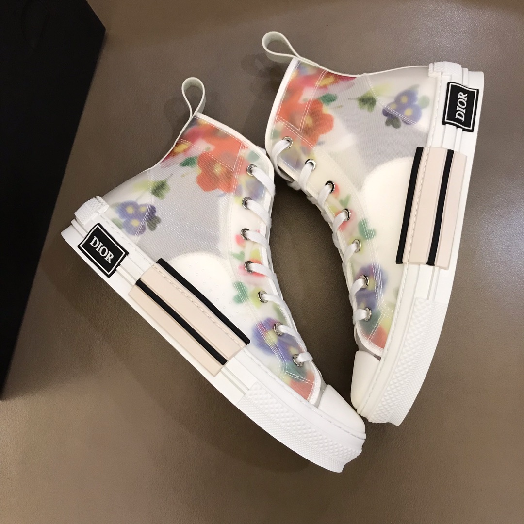 Dior Sneaker B23 in Flower high