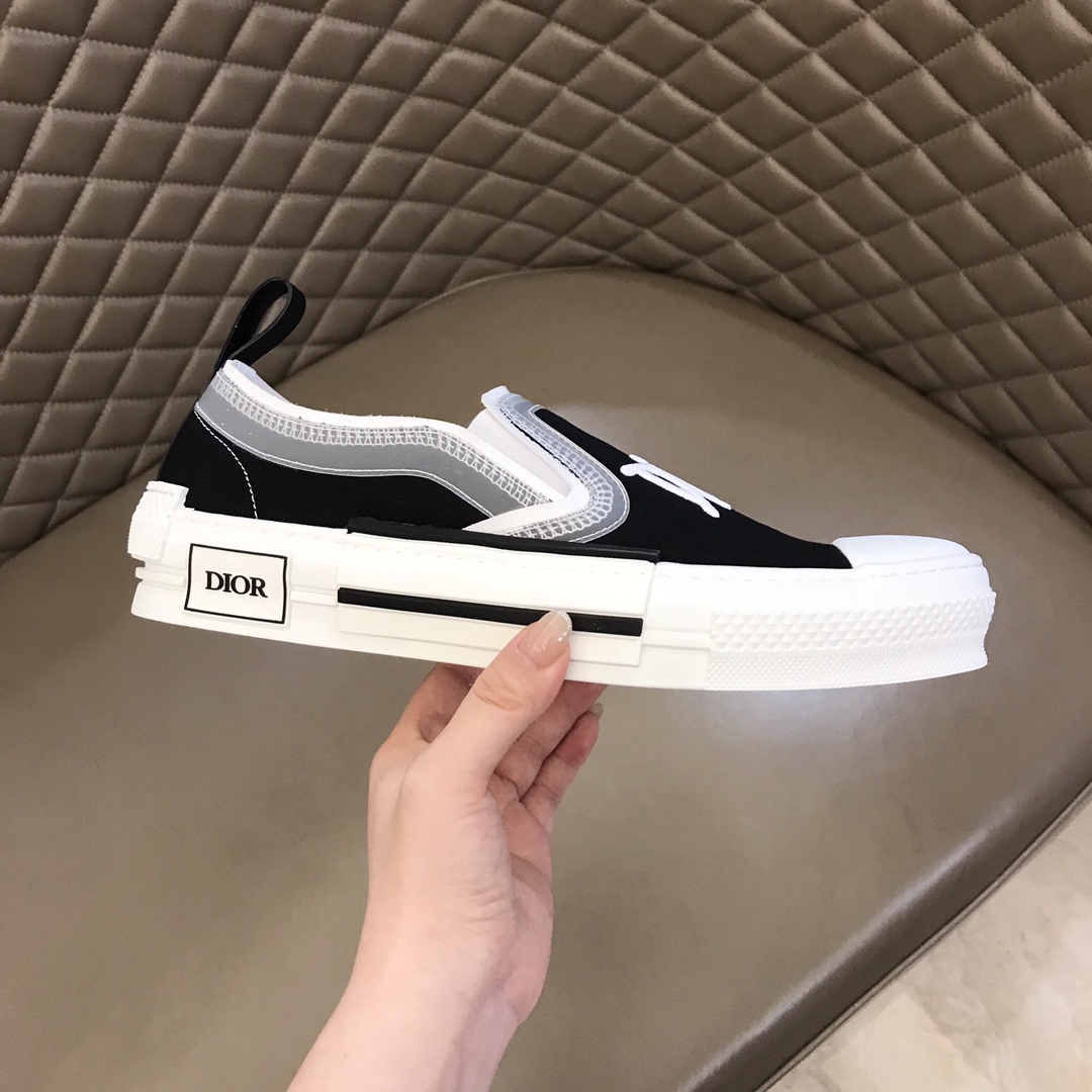 Dior Sneaker B23 in Blue with White Logo