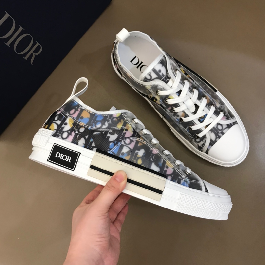 Dior Sneaker B23 in Black low