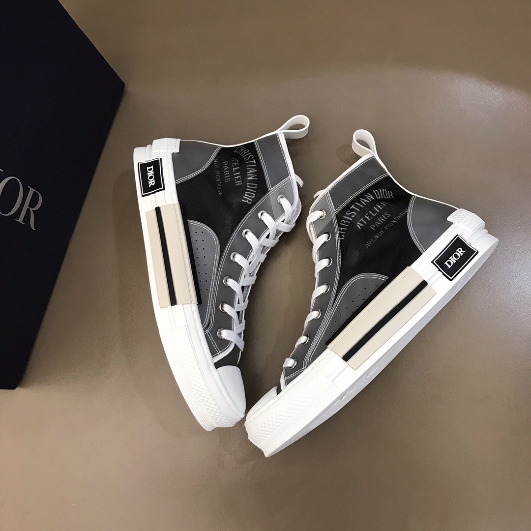 Dior Sneaker B23 in Black high