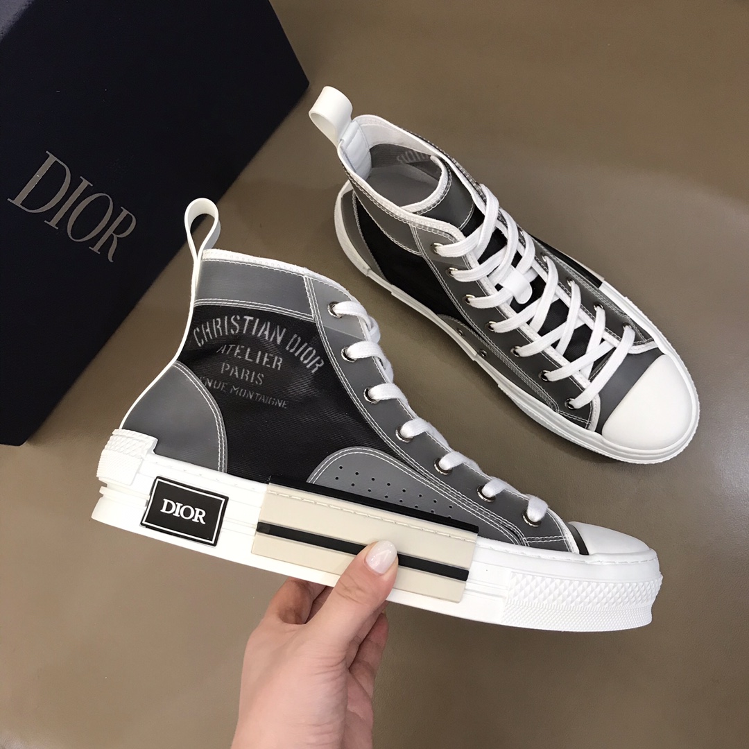 Dior Sneaker B23 in Black high