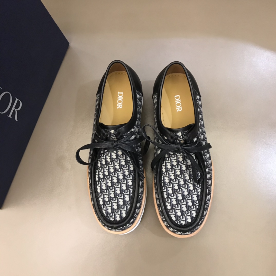 Dior Dress shoe with Black Oblique