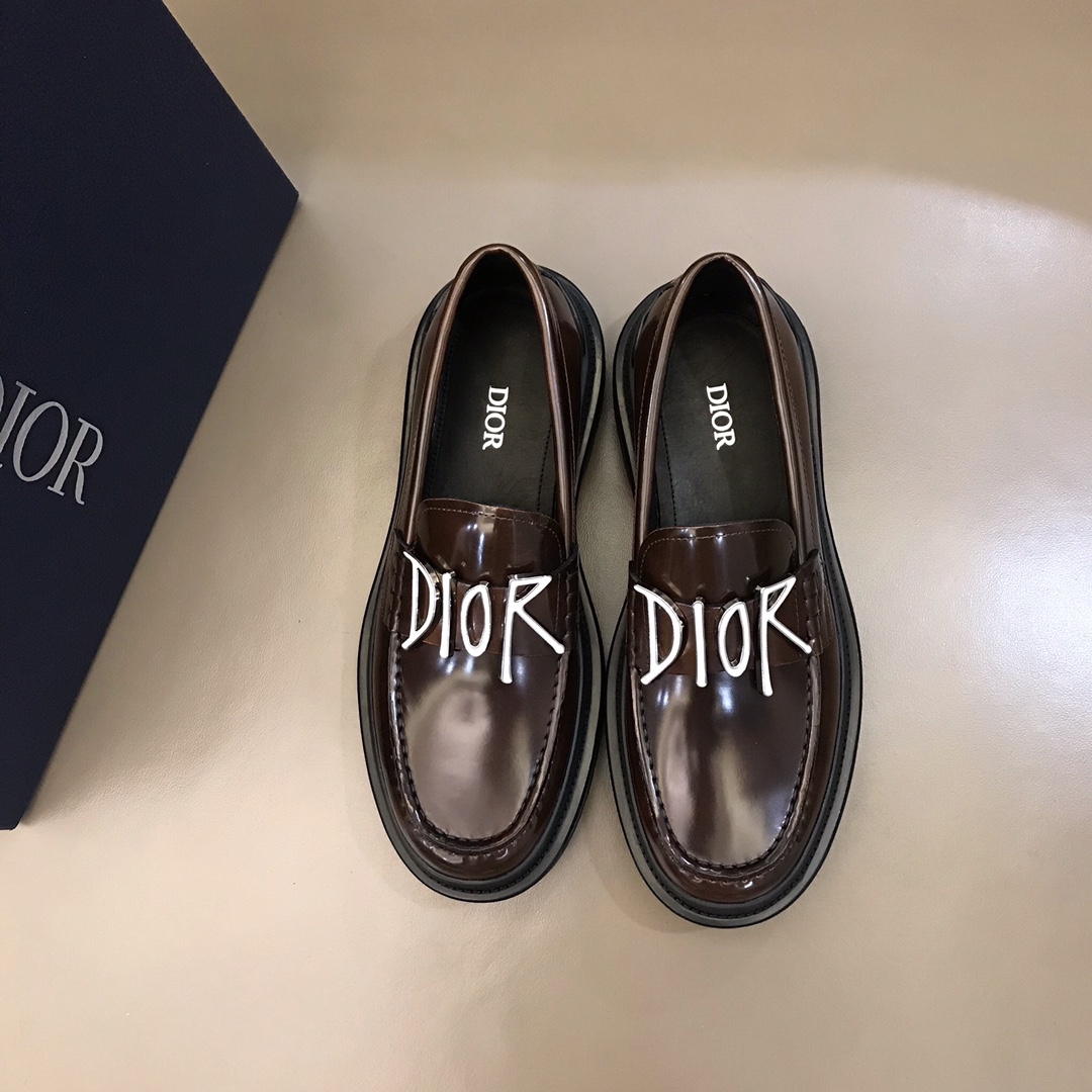 Dior Dress shoe Loafer in Brown