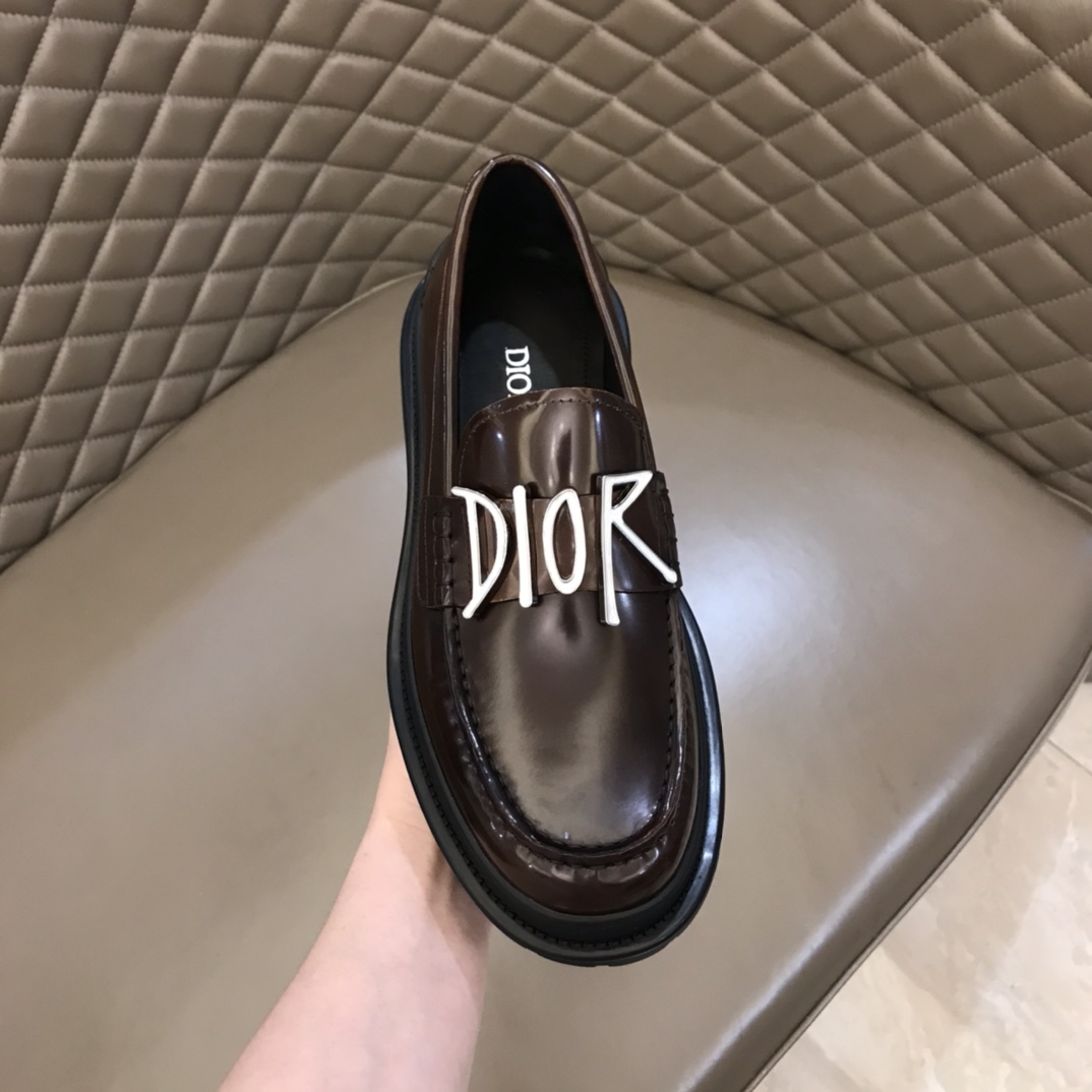 Dior Dress shoe Loafer in Brown