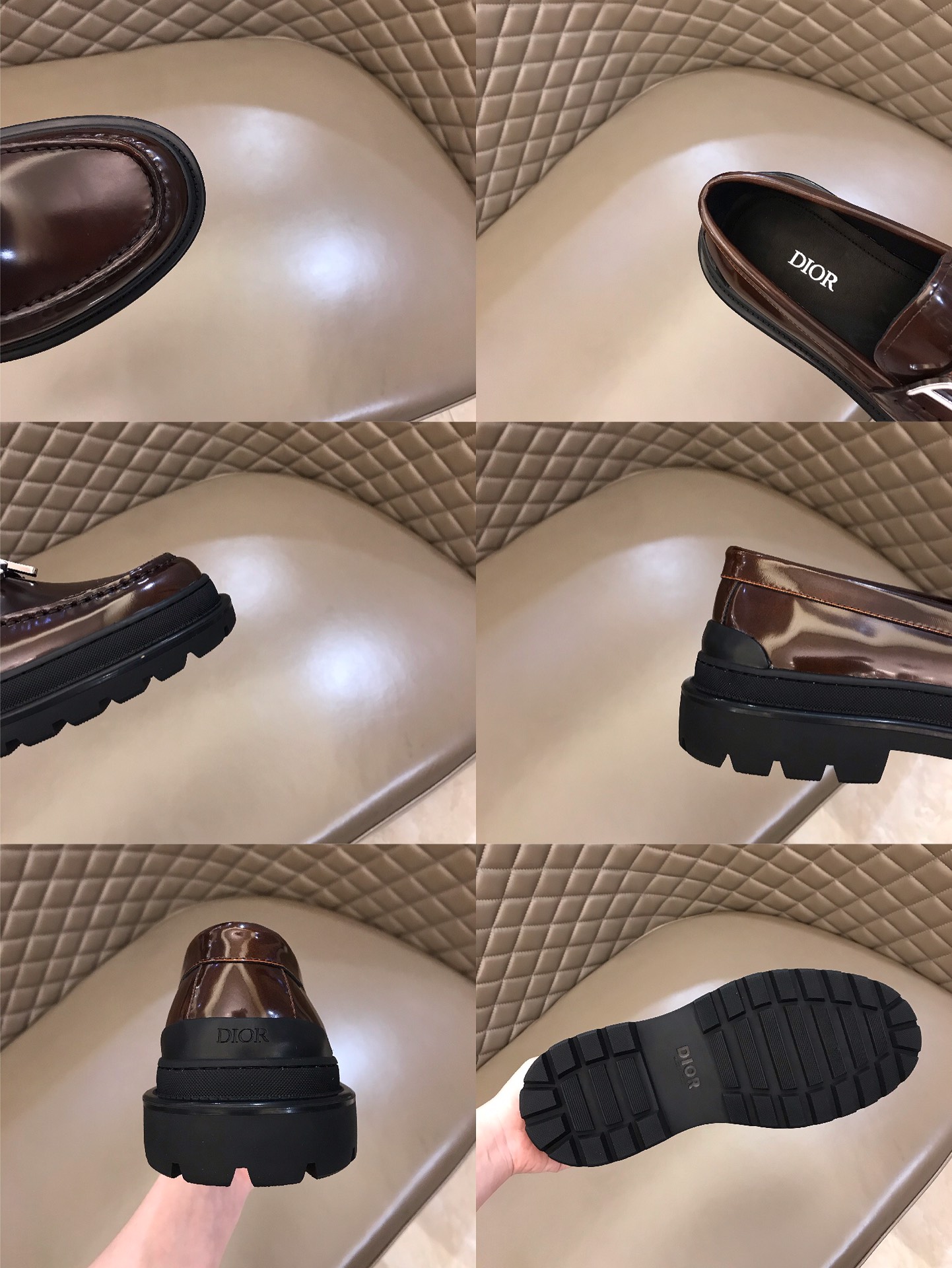 Dior Dress shoe Loafer in Brown