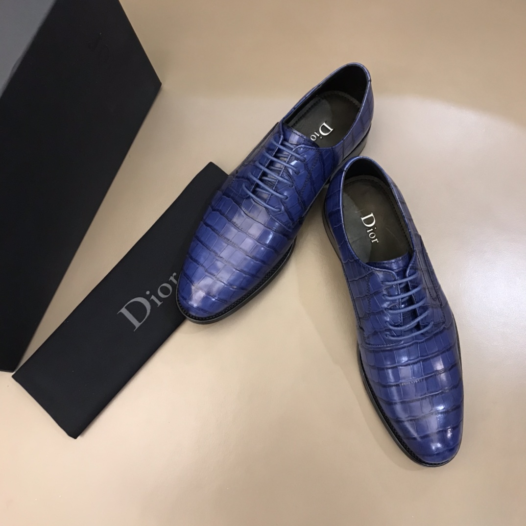 Dior Dress shoe Derby shoe in Blue