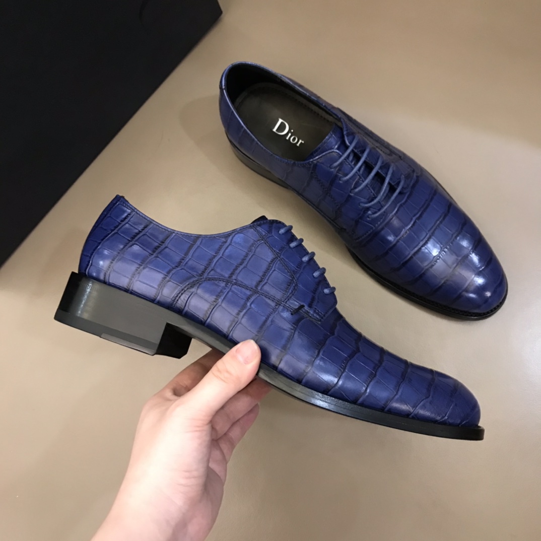 Dior Dress shoe Derby shoe in Blue