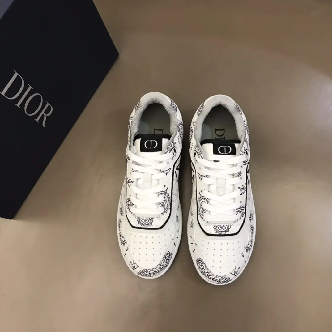 DIOR 2022 B27 couple low sneakers 