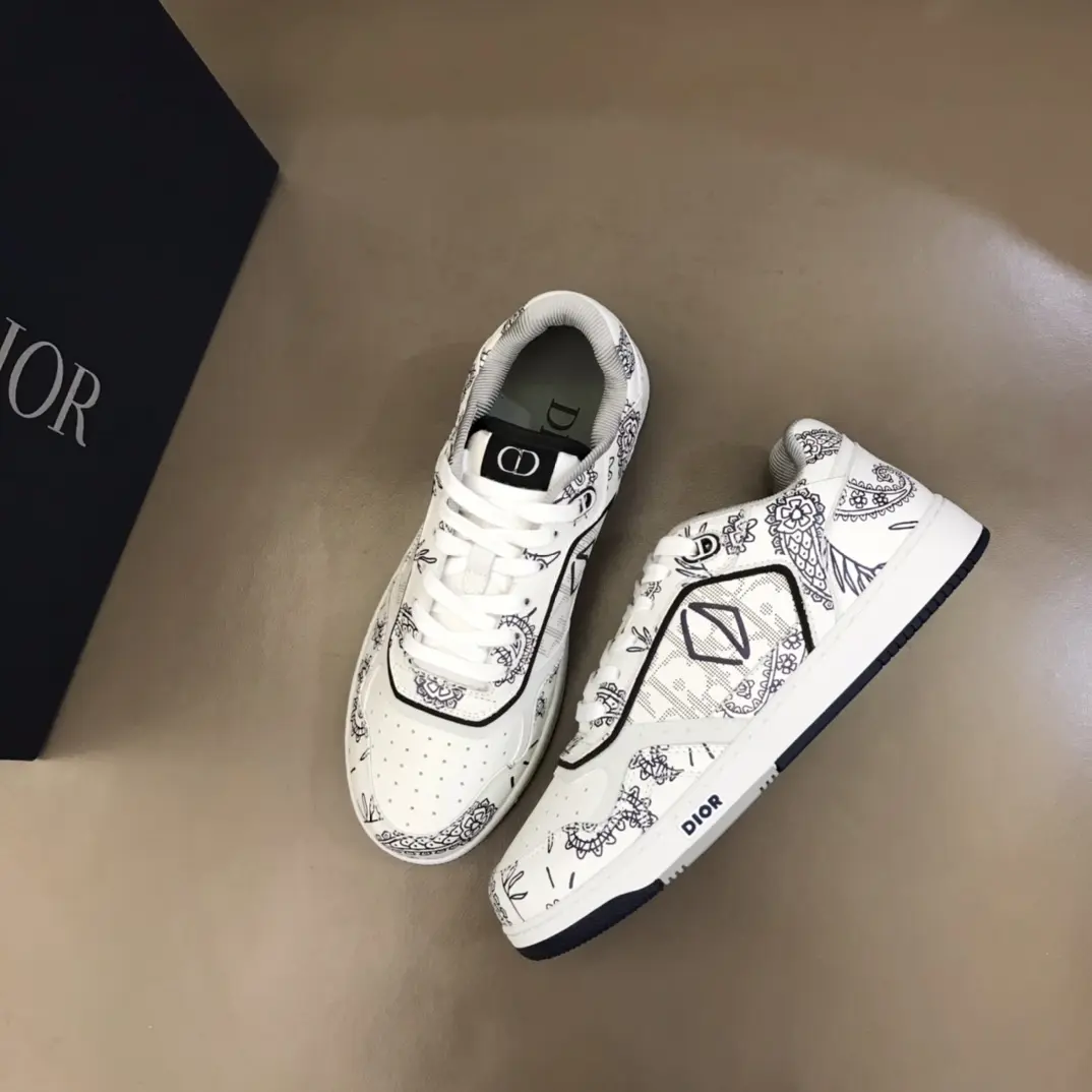 DIOR 2022 B27 couple low sneakers 