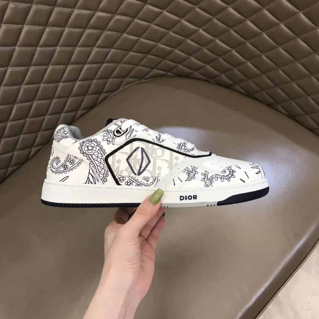 DIOR 2022 B27 couple low sneakers 