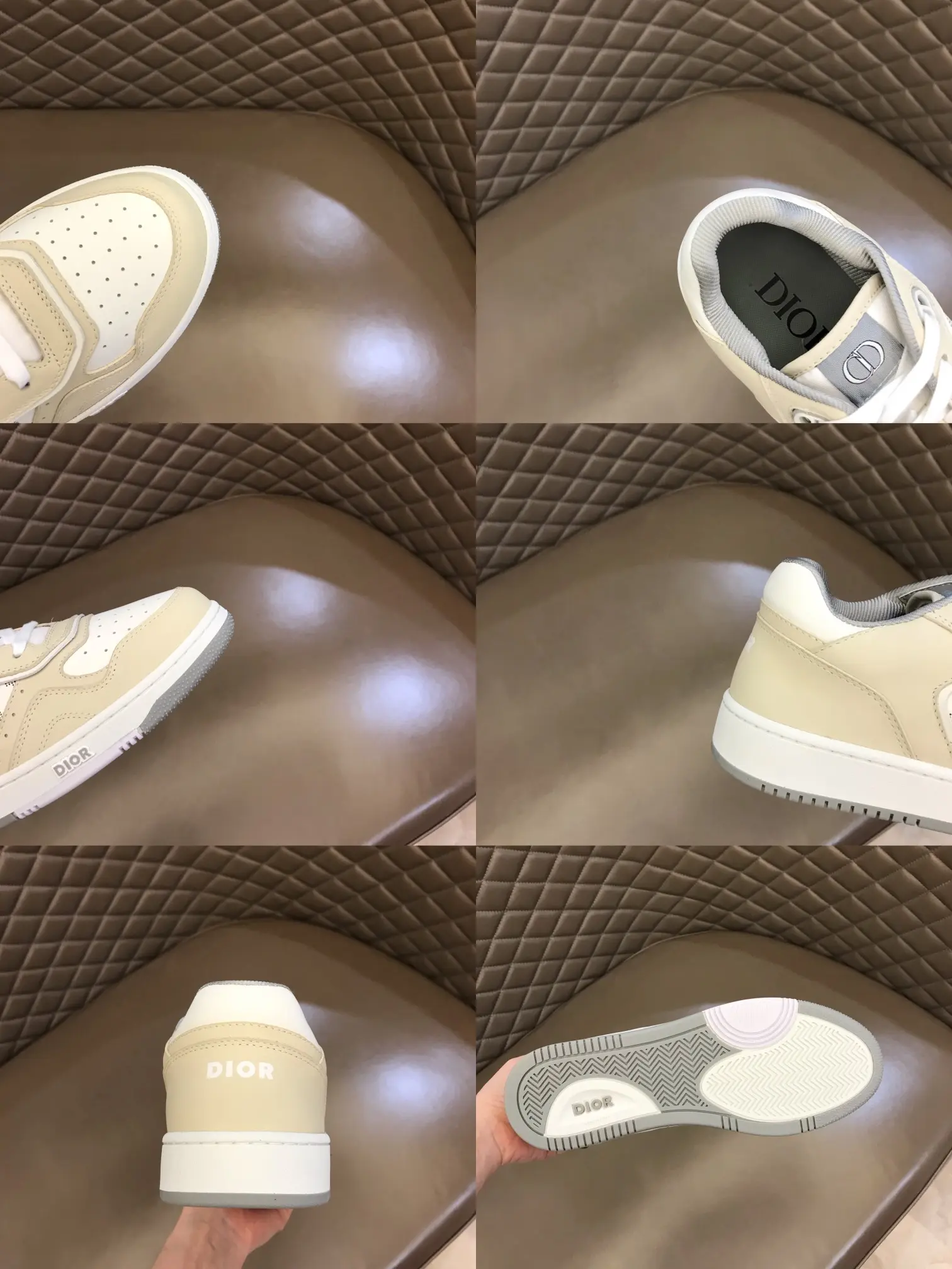 DIOR 2022 B27 couple low sneakers 