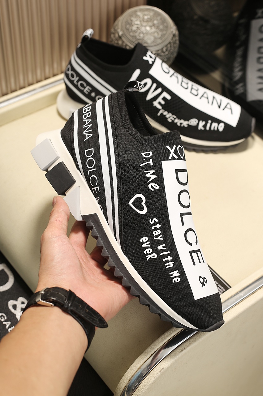 DG Sneaker Sorrento Stretch mesh with logotape