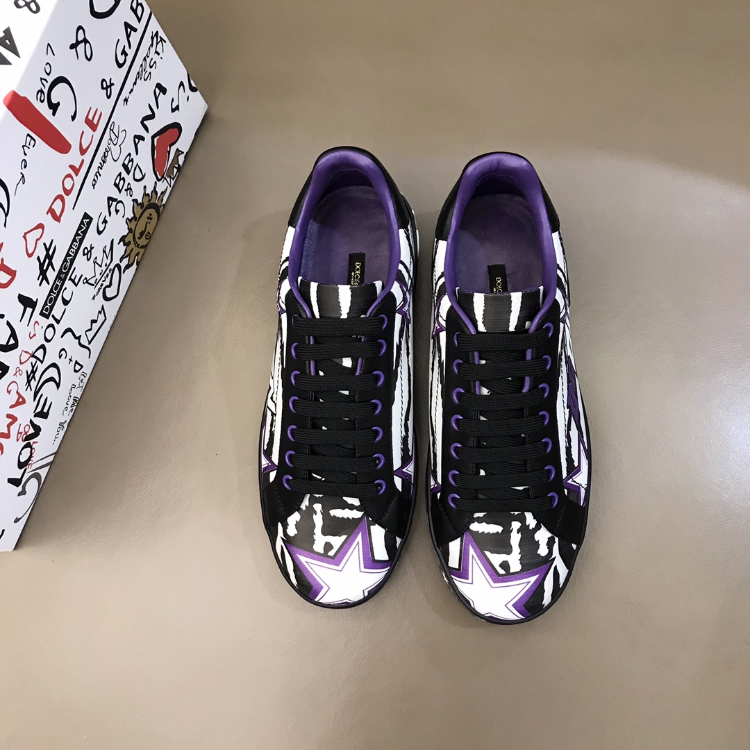 DG Sneaker Portofino in Purple inside