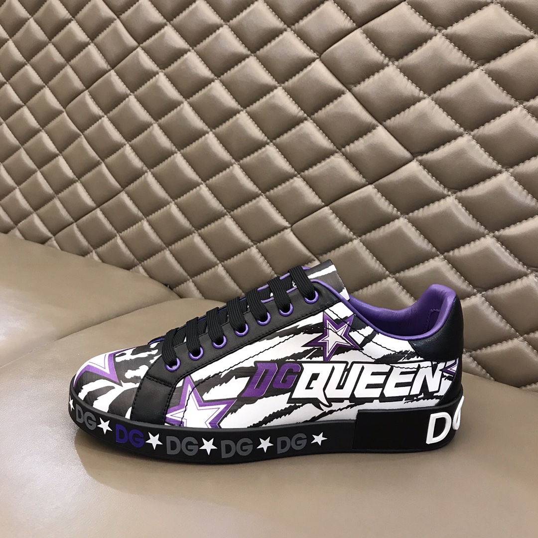 DG Sneaker Portofino in Purple inside