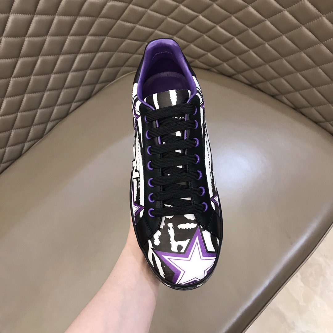 DG Sneaker Portofino in Purple inside