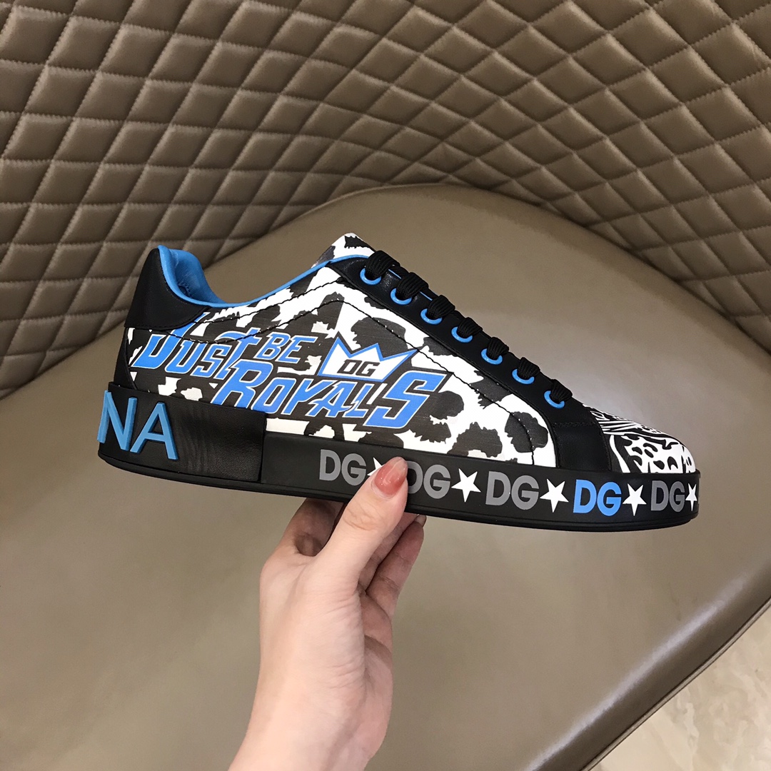 DG Sneaker Portofino in Blue inside
