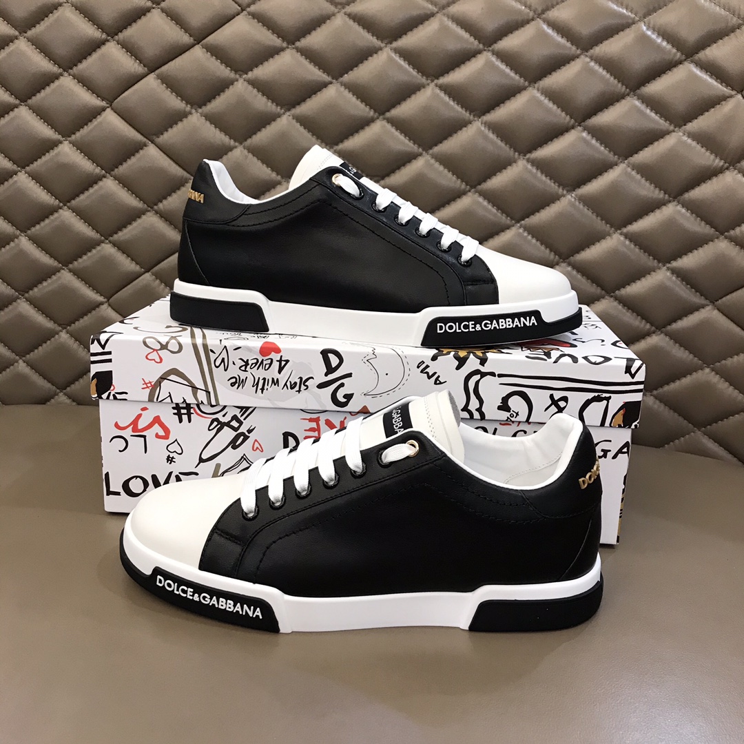 DG Sneaker Portofino in Black and White