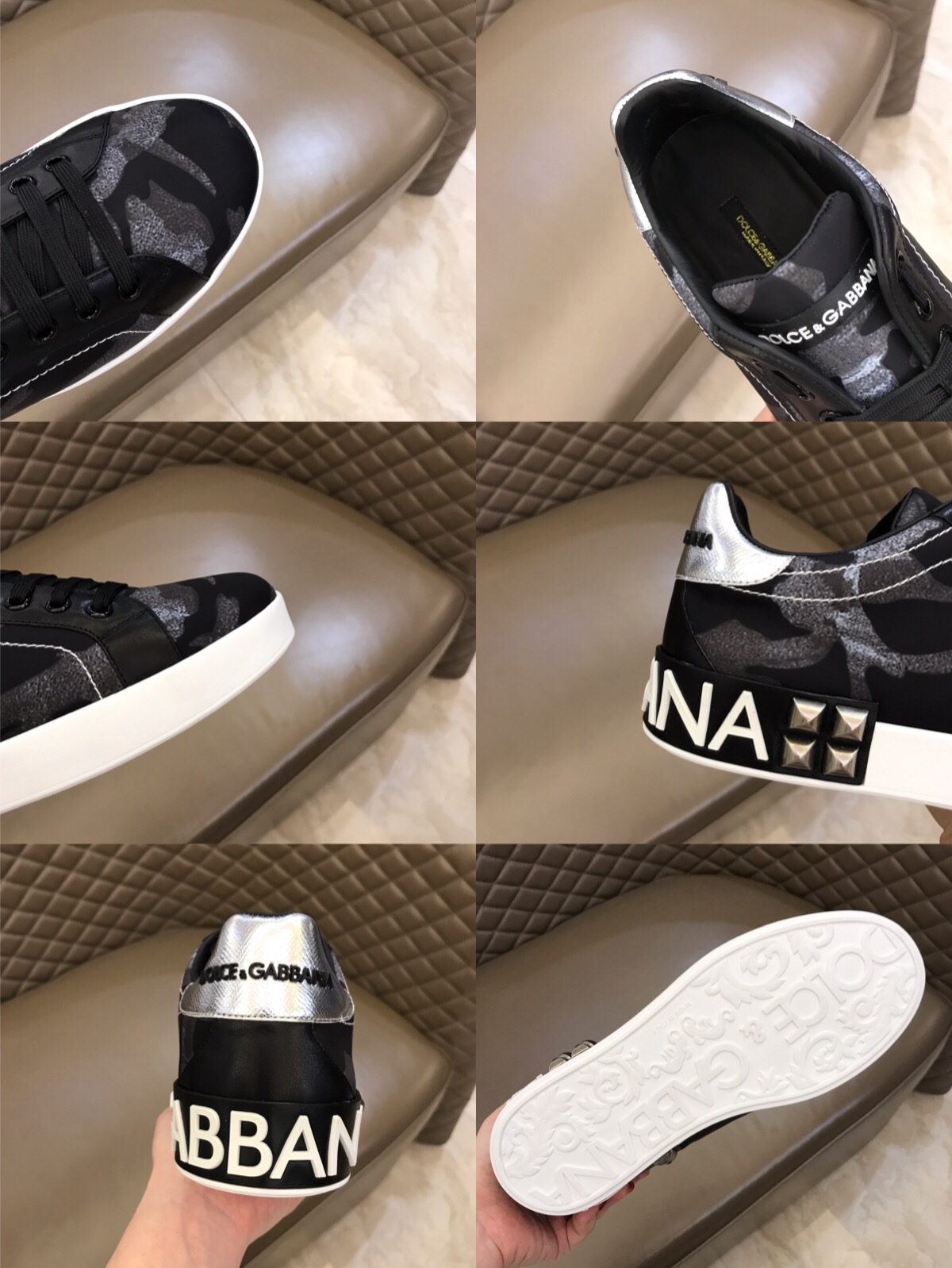 DG Sneaker Portofino in Black