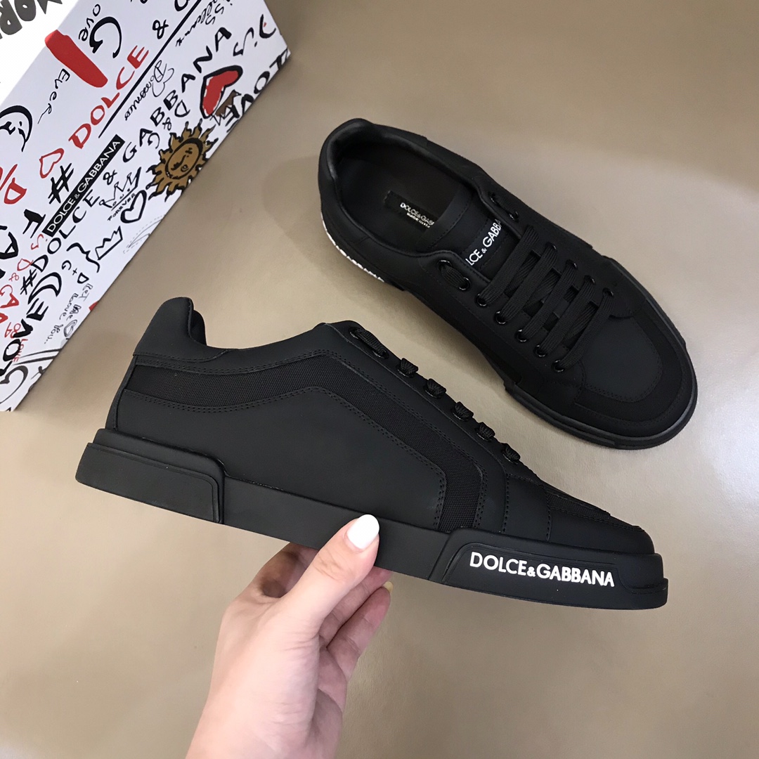 DG Sneaker Portofino in Black