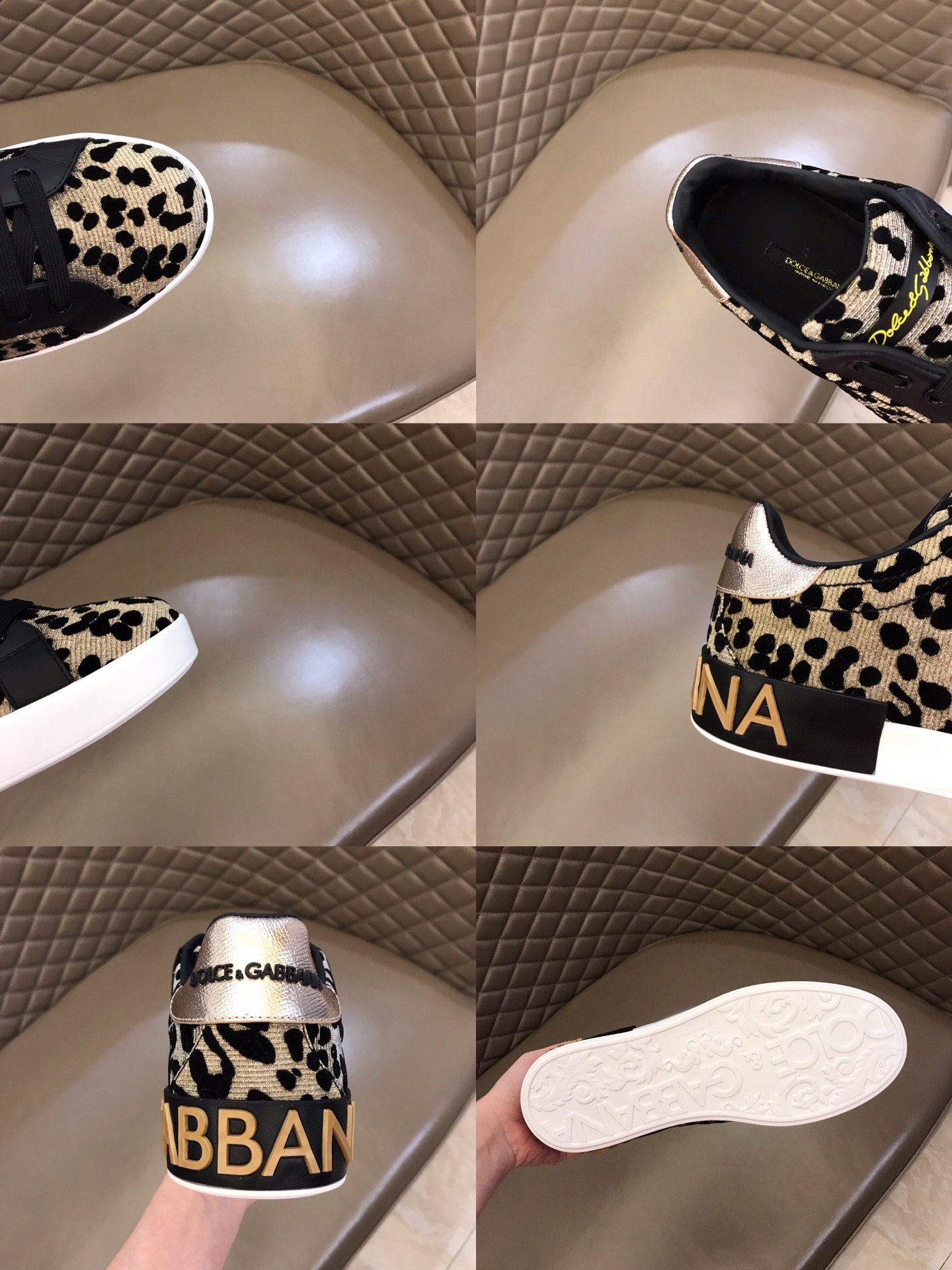DG Sneaker Cusrom2.Zero in Deep Leopard