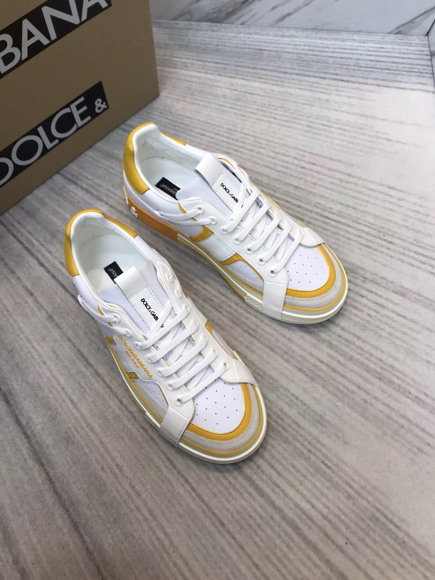 DG Sneaker Calfskin 2.Zero custom in Yellow