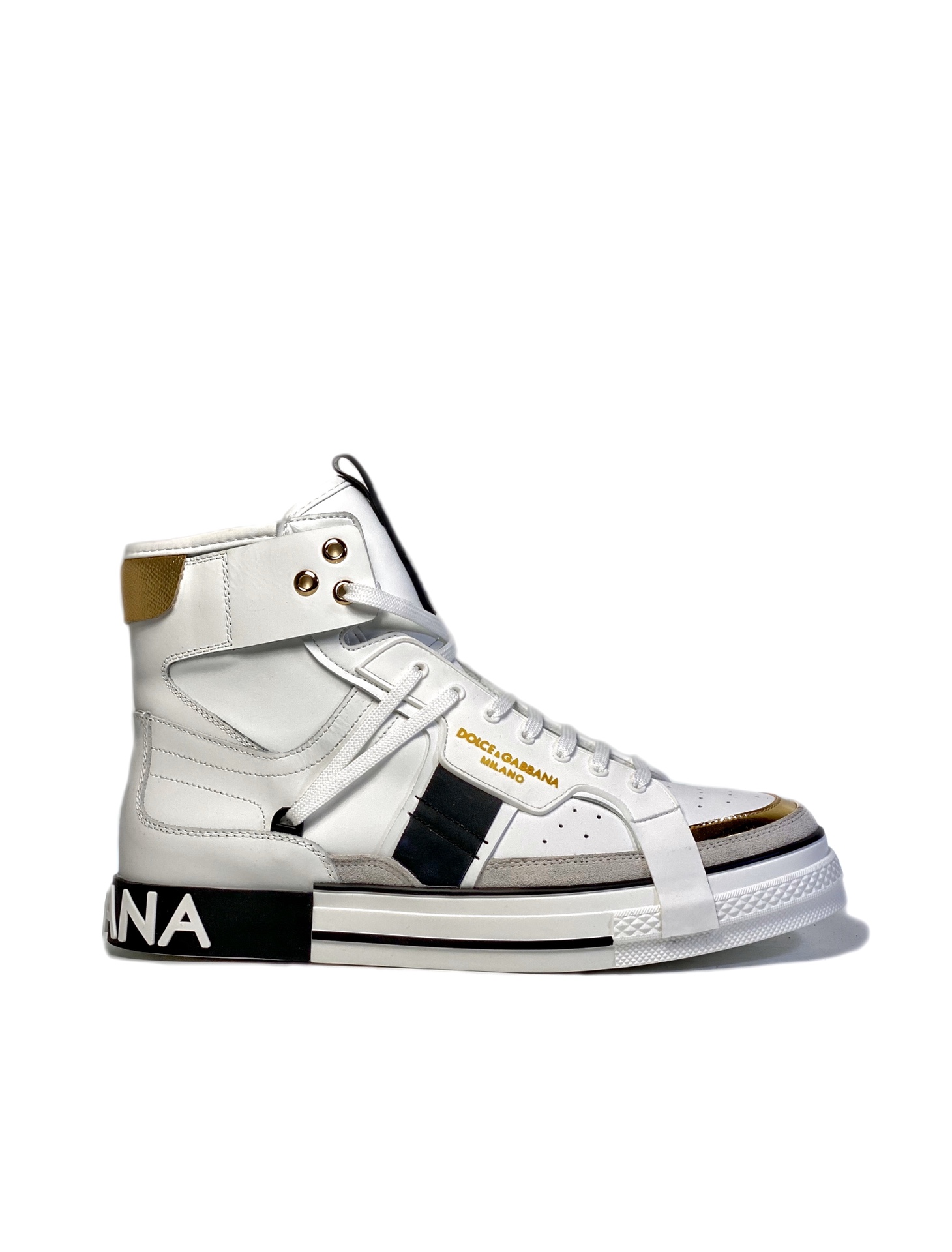 DG Sneaker Calfskin 2.Zero custom High in White