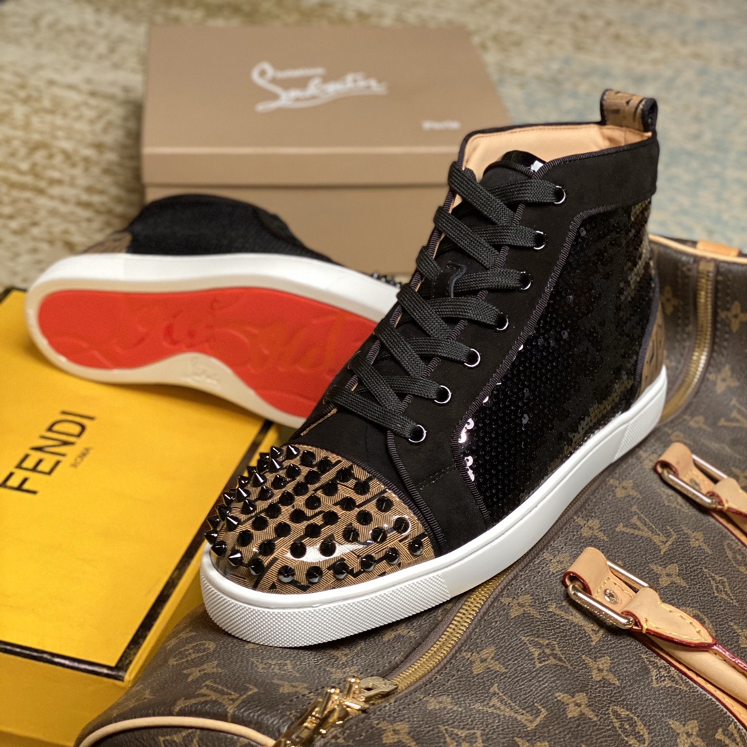 Christian Louboutin Sneaker Spikes Orlato Flat