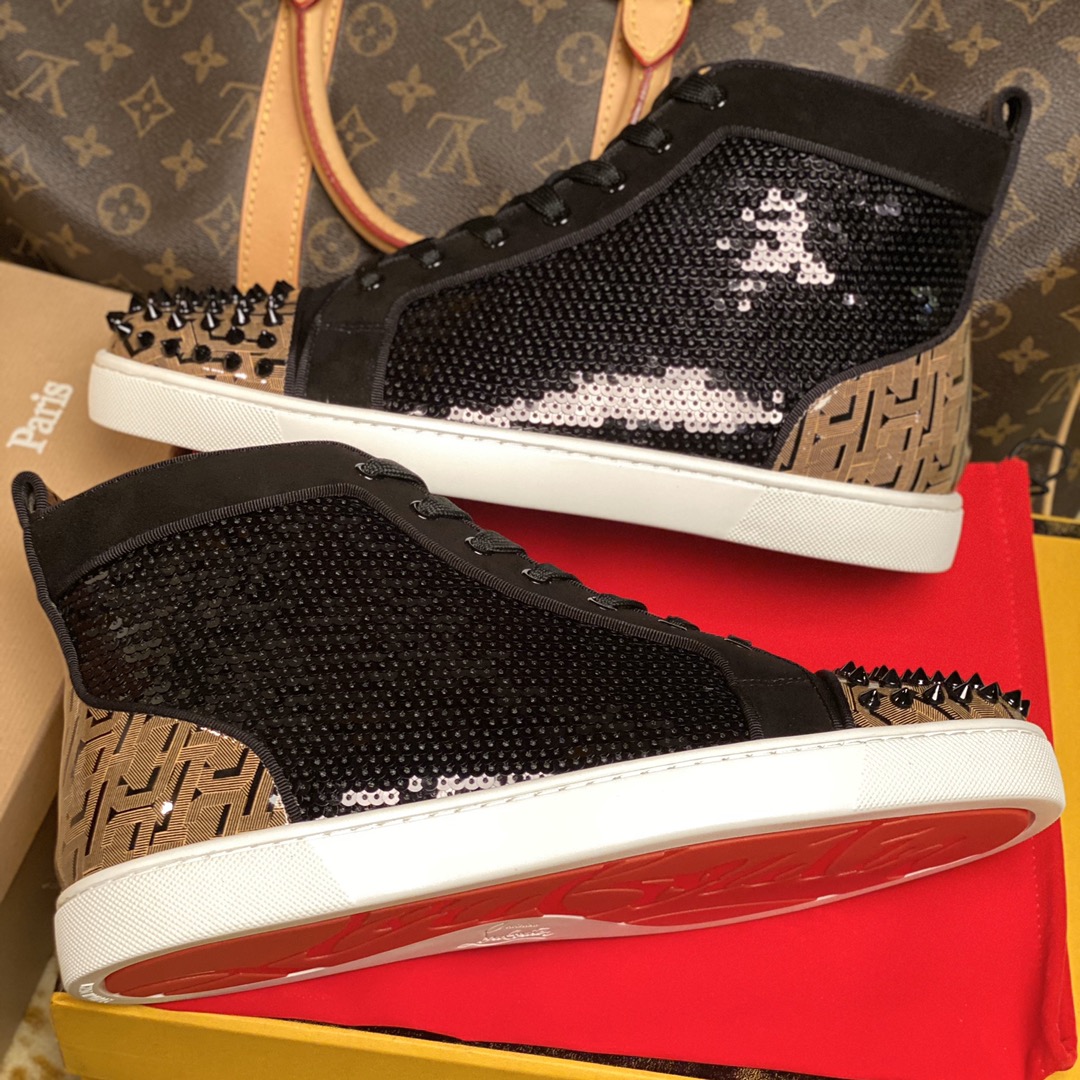 Christian Louboutin Sneaker Spikes Orlato Flat