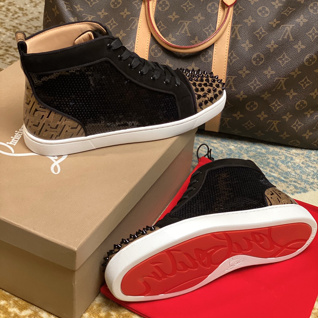 Christian Louboutin Sneaker Spikes Orlato Flat