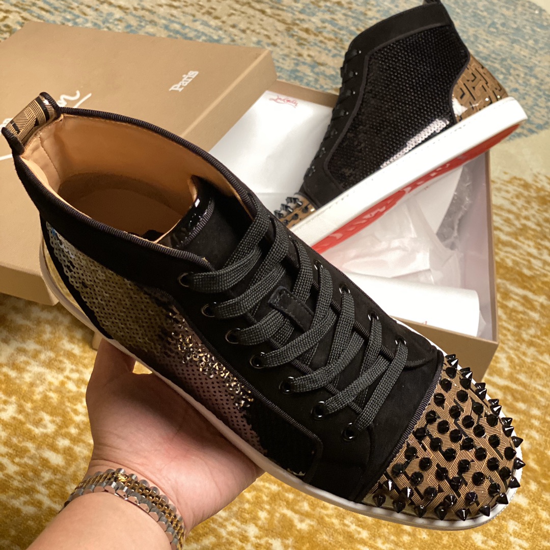 Christian Louboutin Sneaker Spikes Orlato Flat