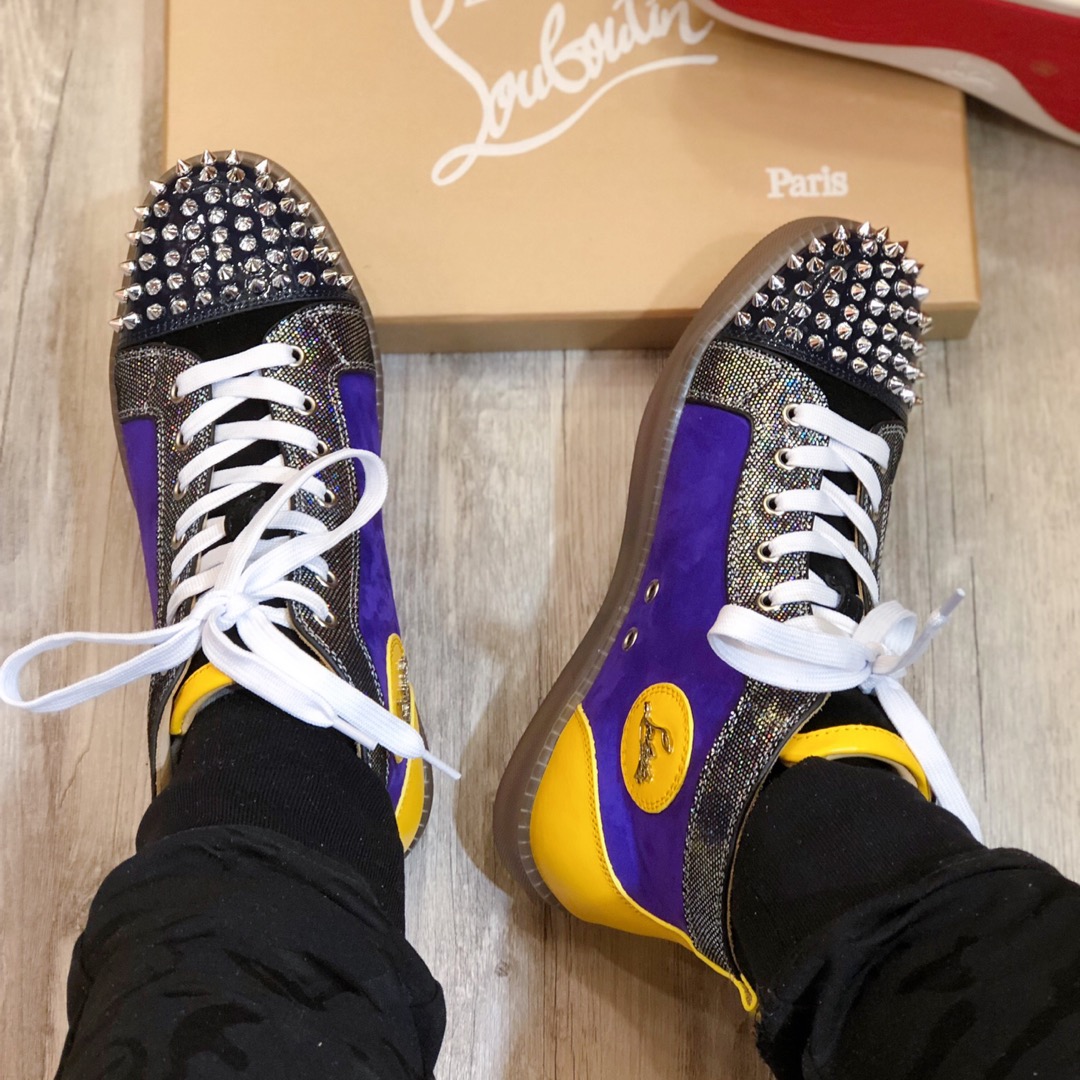 Christian Louboutin Sneaker Spikes Orlato Flat