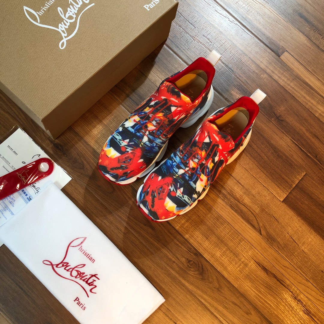 Christian Louboutin Sneaker Red-Runner Flat