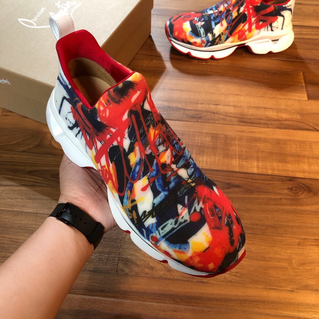 Christian Louboutin Sneaker Red-Runner Flat