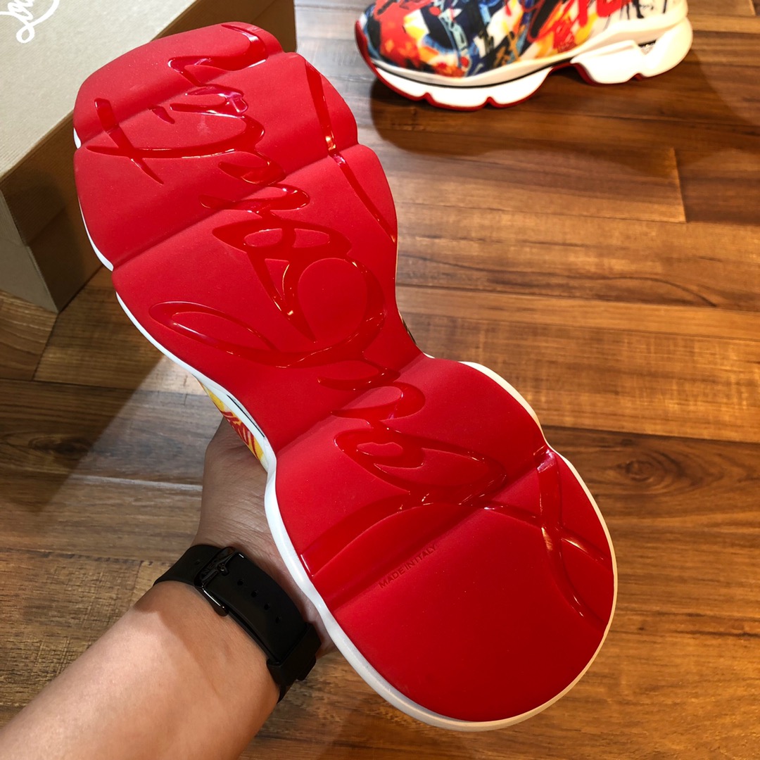 Christian Louboutin Sneaker Red-Runner Flat