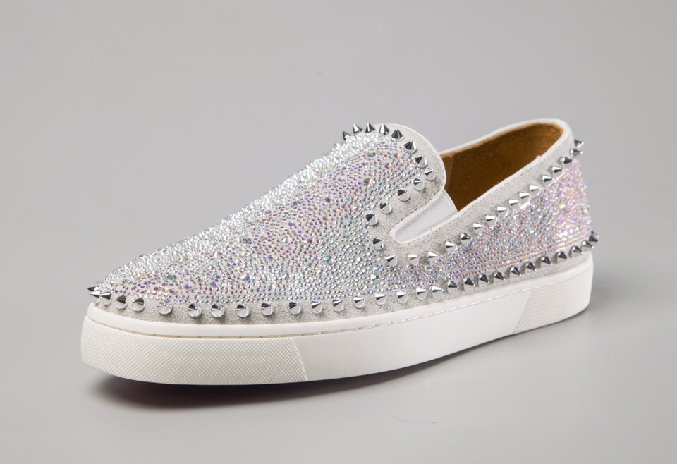 Christian Louboutin Sneaker Pik Boat Mens Flat