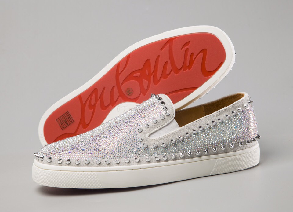 Christian Louboutin Sneaker Pik Boat Mens Flat