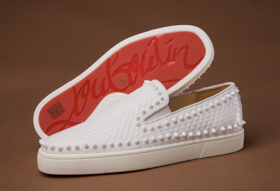 Christian Louboutin Sneaker Pik Boat Mens Flat