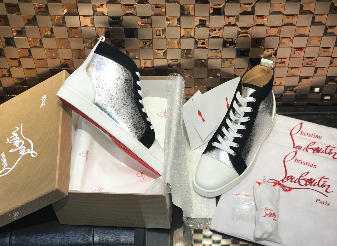 Christian Louboutin Sneaker Pik Boat Mens Flat