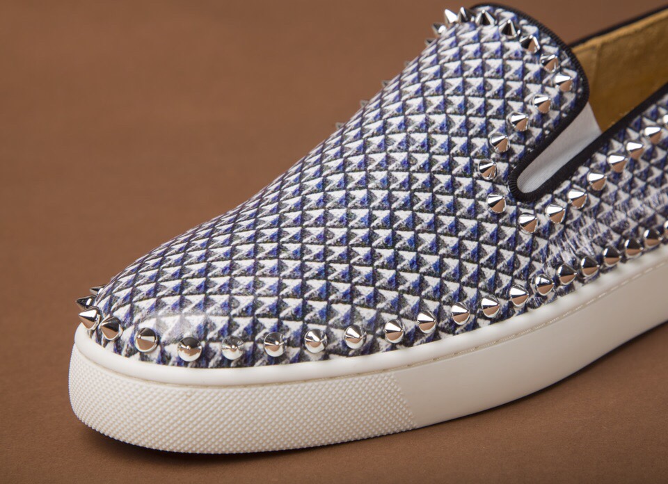 Christian Louboutin Sneaker Pik Boat Mens Flat