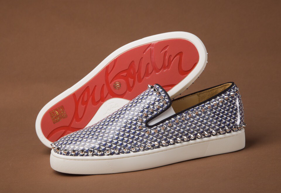 Christian Louboutin Sneaker Pik Boat Mens Flat