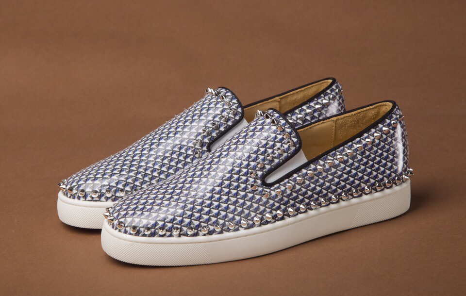 Christian Louboutin Sneaker Pik Boat Mens Flat