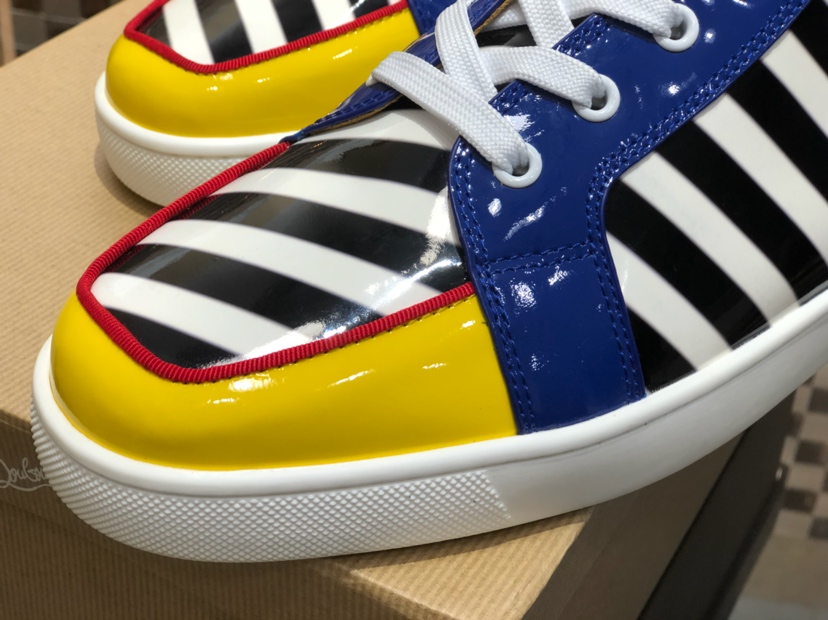 Christian Louboutin Sneaker Pik Boat Mens Flat