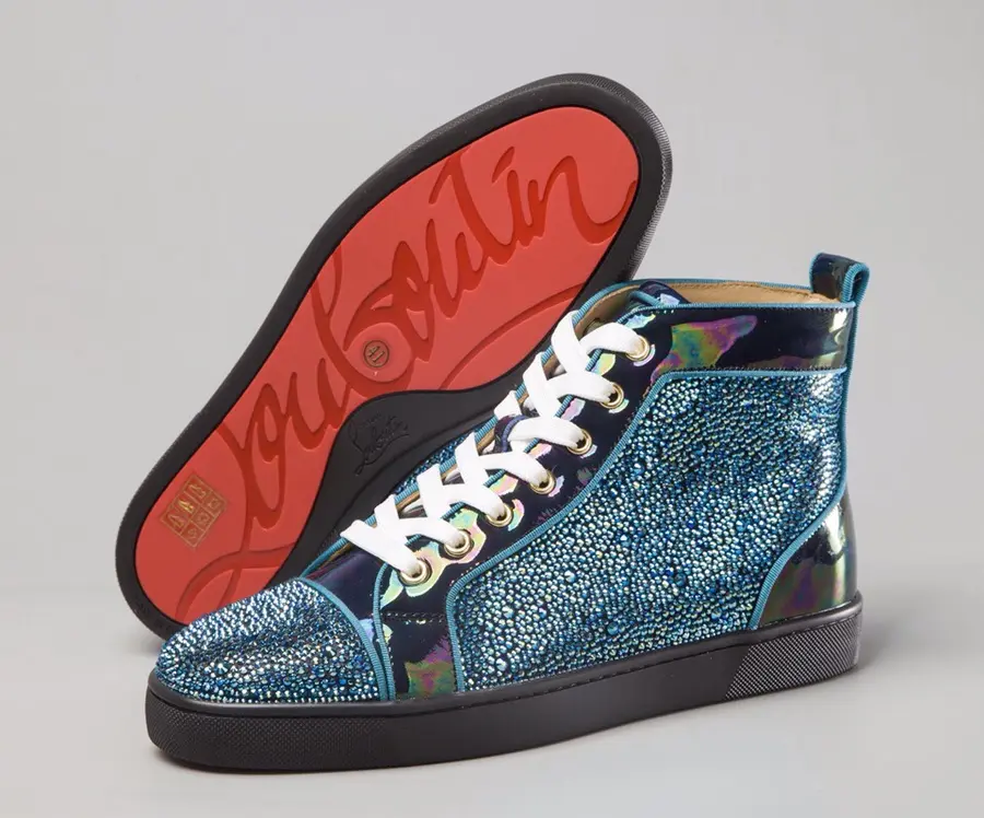 Christian Louboutin Sneaker Orlato Strass Flat