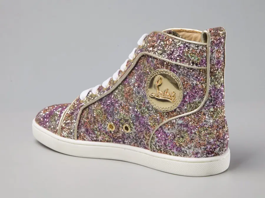 Christian Louboutin Sneaker Orlato Strass Flat