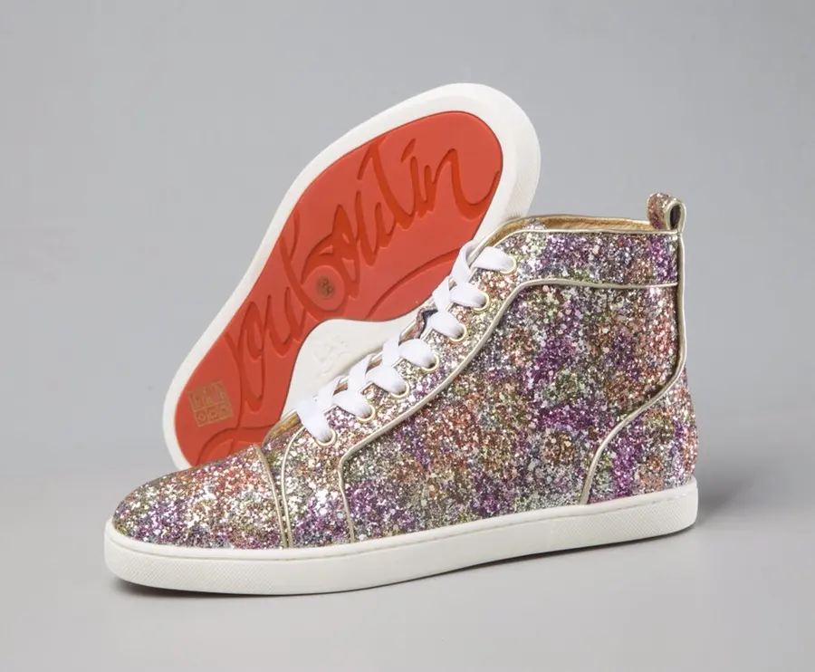 Christian Louboutin Sneaker Orlato Strass Flat